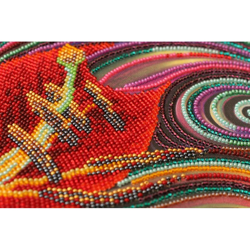 Main Bead Embroidery Kit Wonderful lily