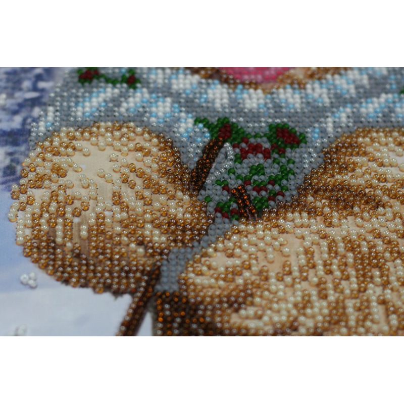 Main Bead Embroidery Kit Winter fun