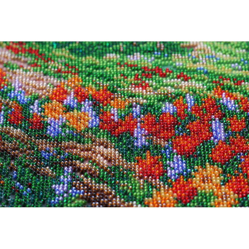 Main Bead Embroidery Kit Mountain landscape