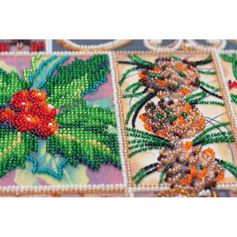Main Bead Embroidery Kit Winter's pantry