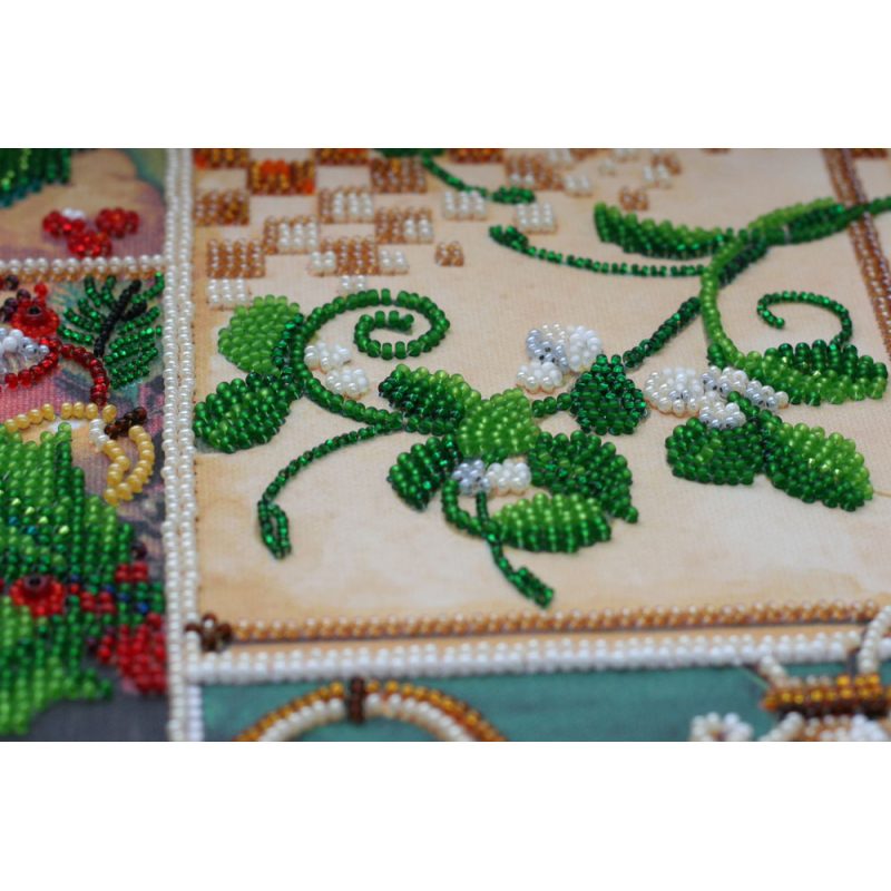 Main Bead Embroidery Kit Winter's pantry