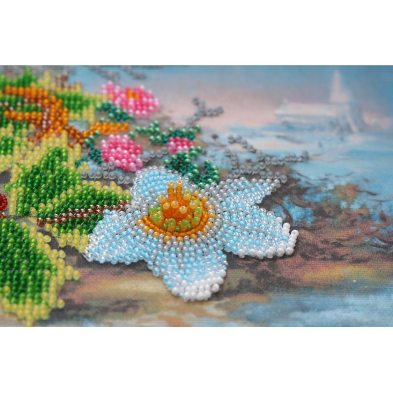 Main Bead Embroidery Kit Christmas bouquet
