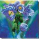 Main Bead Embroidery Kit Blue Poppies