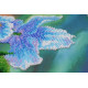 Main Bead Embroidery Kit Blue Poppies