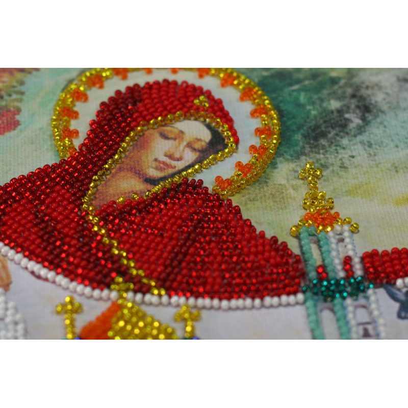 Main Bead Embroidery Kit Light holiday of the Cover of the Virgin