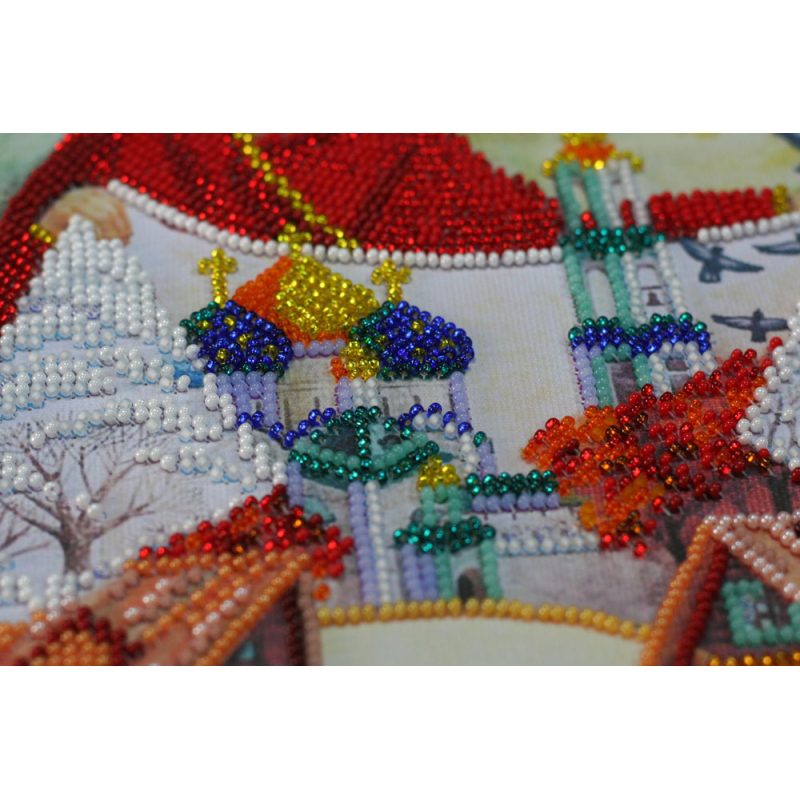 Main Bead Embroidery Kit Light holiday of the Cover of the Virgin