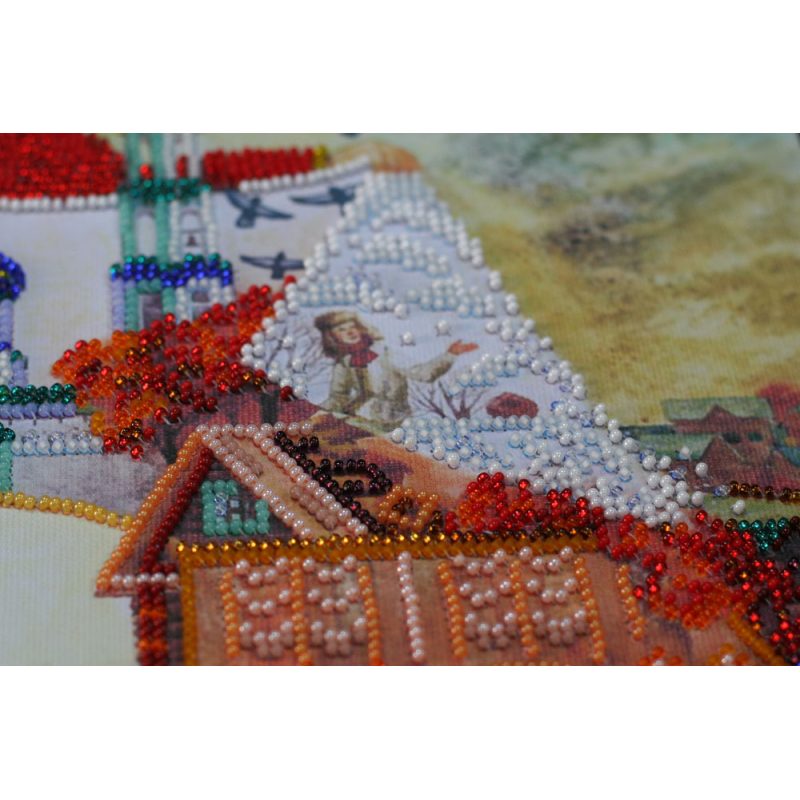 Main Bead Embroidery Kit Light holiday of the Cover of the Virgin