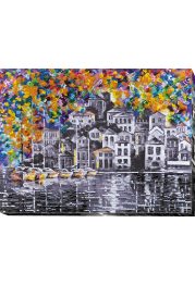 Main Bead Embroidery Kit A town wakes up