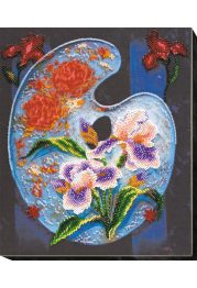 Main Bead Embroidery Kit Flower palette