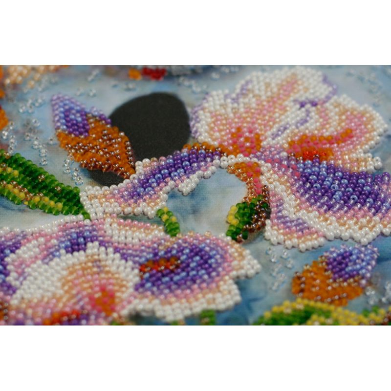 Main Bead Embroidery Kit Flower palette