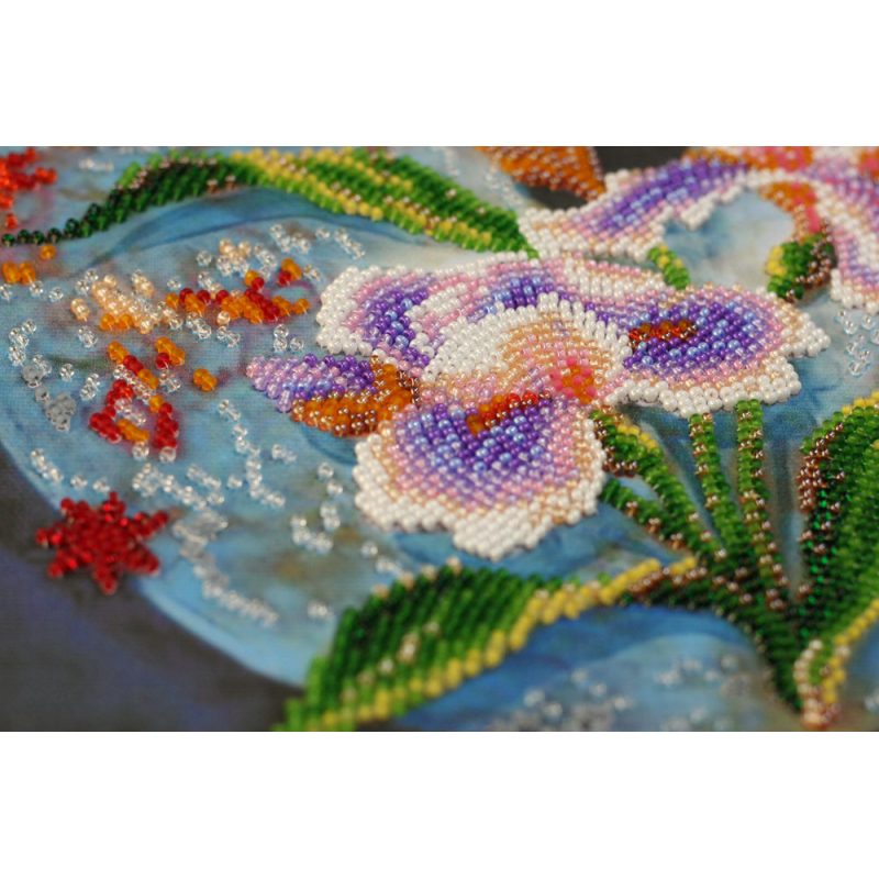 Main Bead Embroidery Kit Flower palette