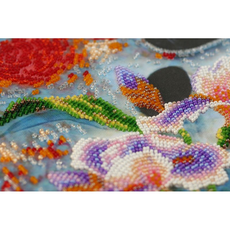 Main Bead Embroidery Kit Flower palette