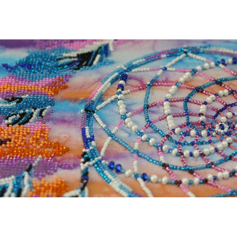 Main Bead Embroidery Kit Dreamcatcher amulet