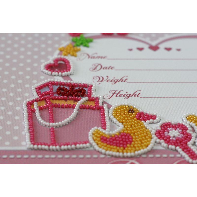 Main Bead Embroidery Kit Metric for a girl