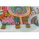 Main Bead Embroidery Kit Three elephants for happiness