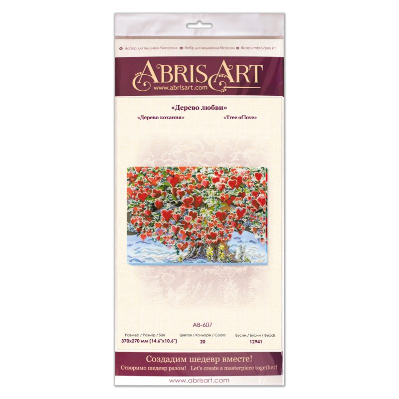 Main Bead Embroidery Kit Tree of love