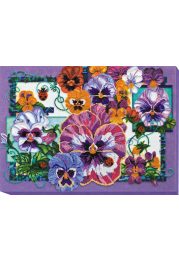 Main Bead Embroidery Kit Heart's-ease
