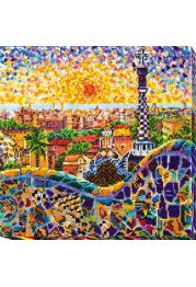 Main Bead Embroidery Kit Park Guell