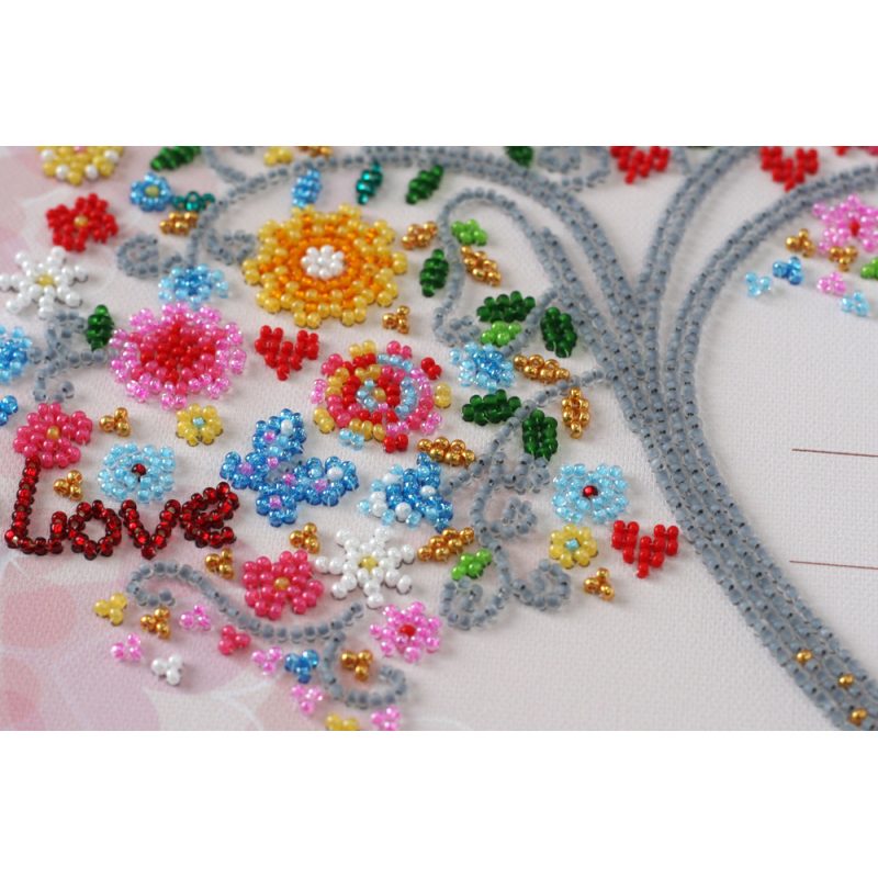 Main Bead Embroidery Kit Wedding certificate