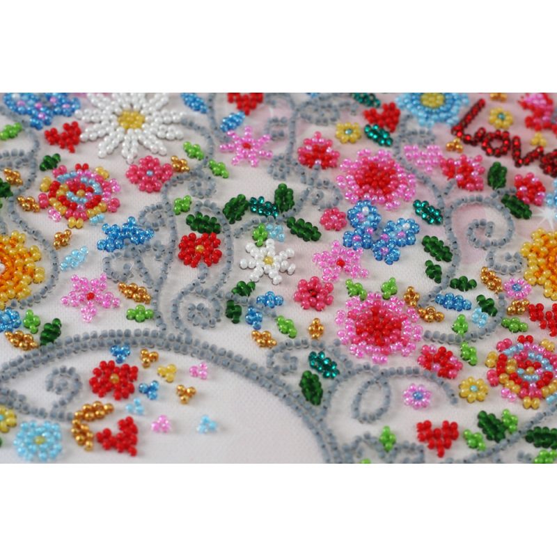 Main Bead Embroidery Kit Wedding certificate