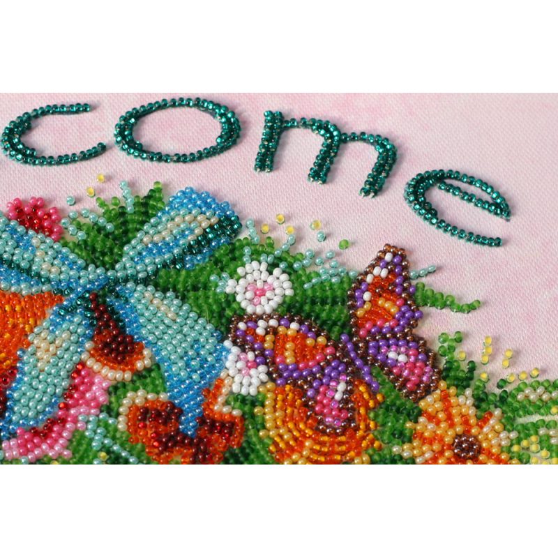 Main Bead Embroidery Kit Spring came