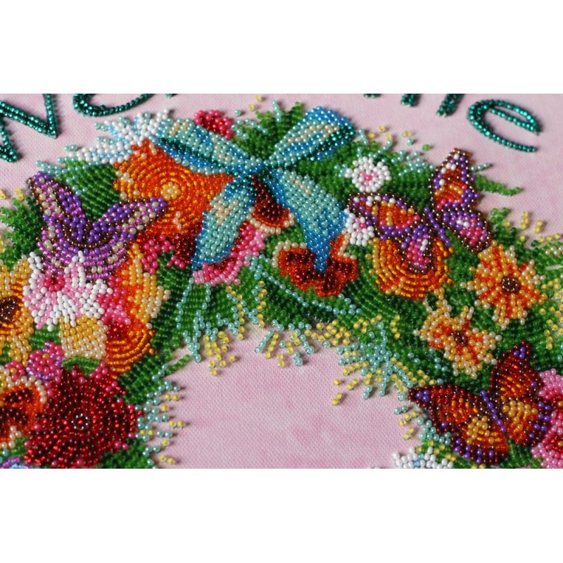 Main Bead Embroidery Kit Spring came
