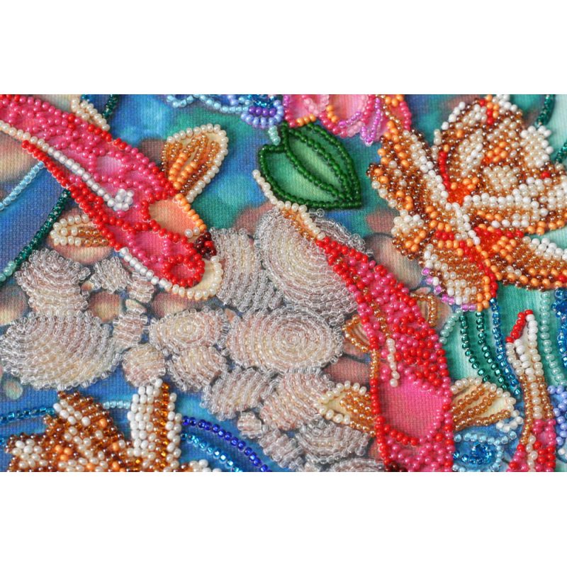 Main Bead Embroidery Kit Koi carps