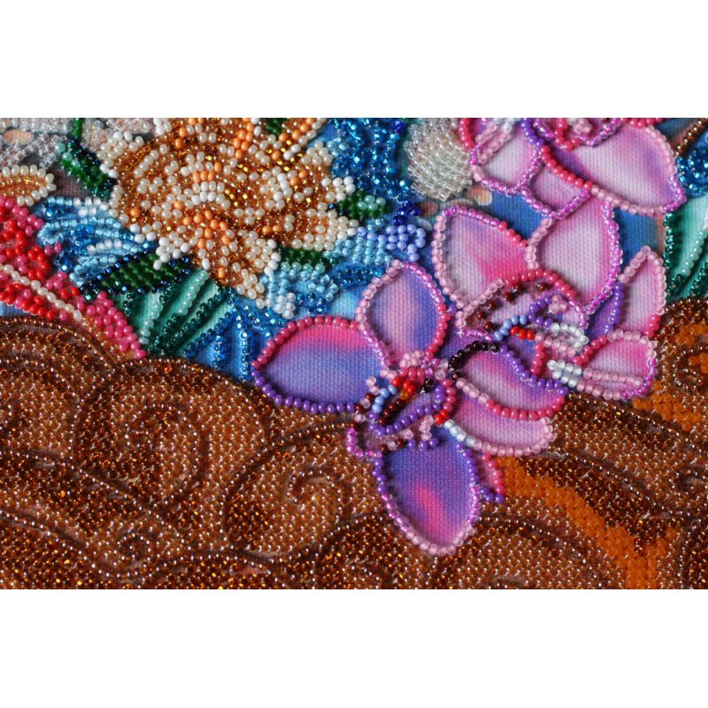 Main Bead Embroidery Kit Koi carps