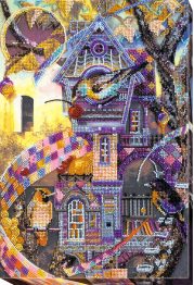 Main Bead Embroidery Kit Bird's town