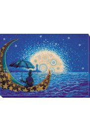 Main Bead Embroidery Kit Moonlight Sonata