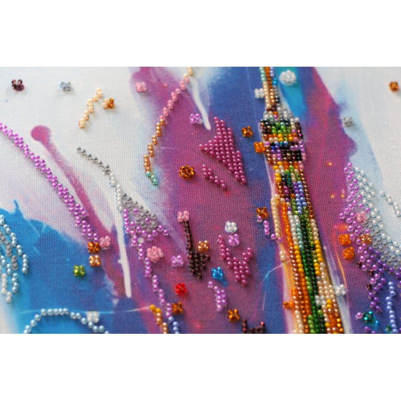 Main Bead Embroidery Kit Eiffel Tower