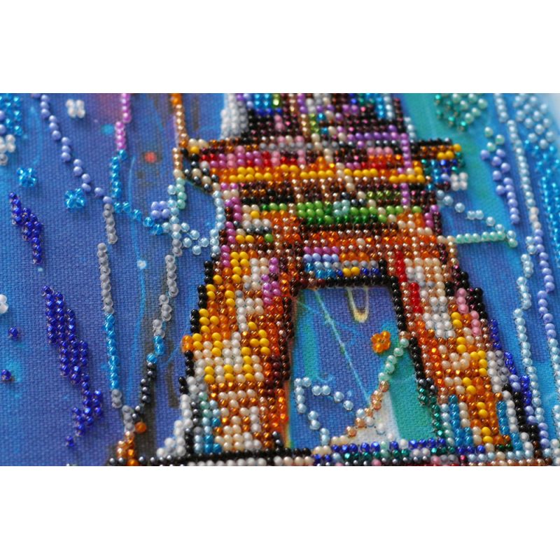 Main Bead Embroidery Kit Eiffel Tower