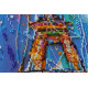 Main Bead Embroidery Kit Eiffel Tower
