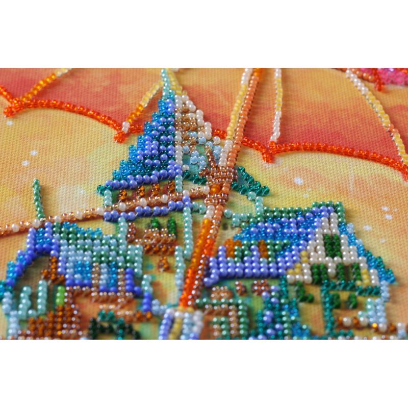 Main Bead Embroidery Kit Cozy little world
