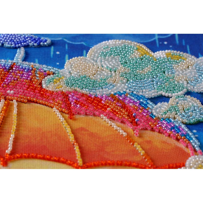 Main Bead Embroidery Kit Cozy little world