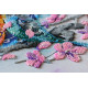 Набір для вишивання бісером на художньому полотні "Нерозлучні"