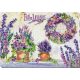 Main Bead Embroidery Kit Lavender chantilly