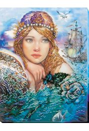 Main Bead Embroidery Kit Mermaid