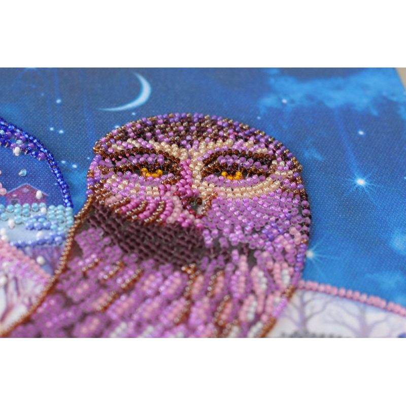 Main Bead Embroidery Kit On the wings of the night