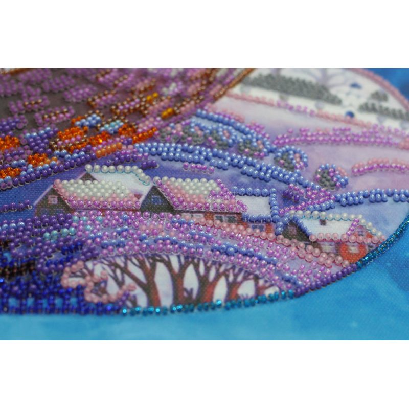 Main Bead Embroidery Kit On the wings of the night