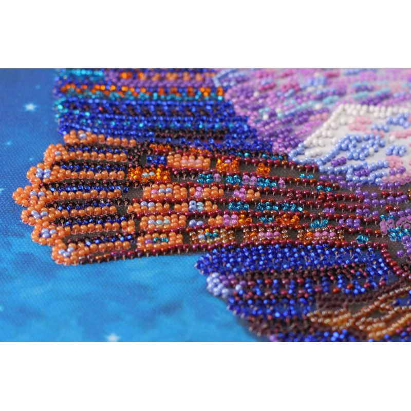 Main Bead Embroidery Kit On the wings of the night