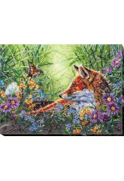 Main Bead Embroidery Kit In grass