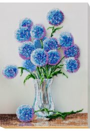 Main Bead Embroidery Kit Blue balls
