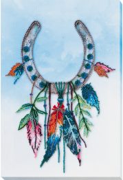 Main Bead Embroidery Kit Horseshoe for good luck