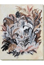Main Bead Embroidery Kit Sepia drawing