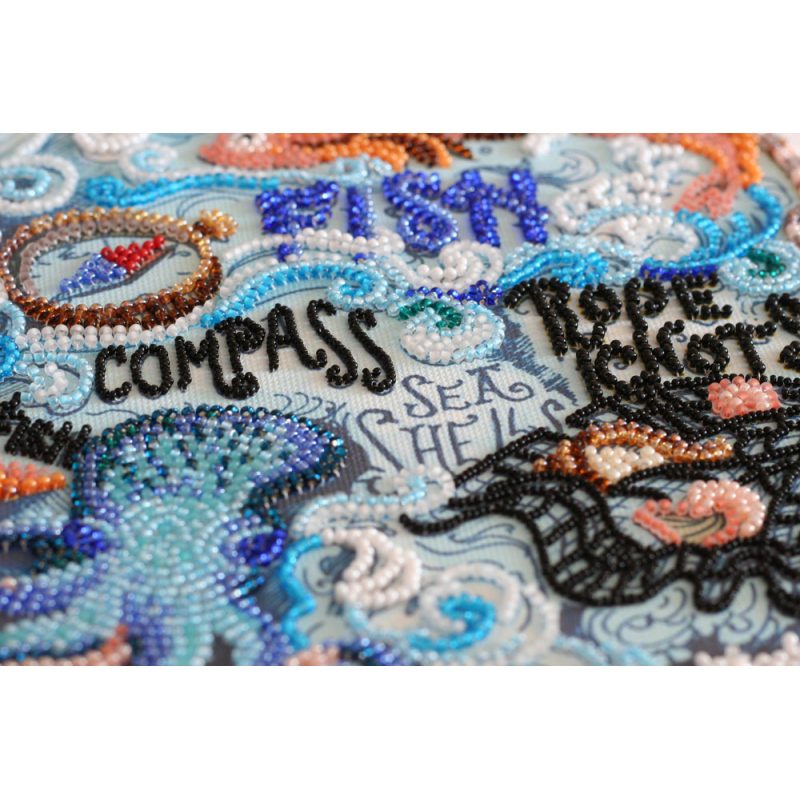Main Bead Embroidery Kit Secrets of the ocean
