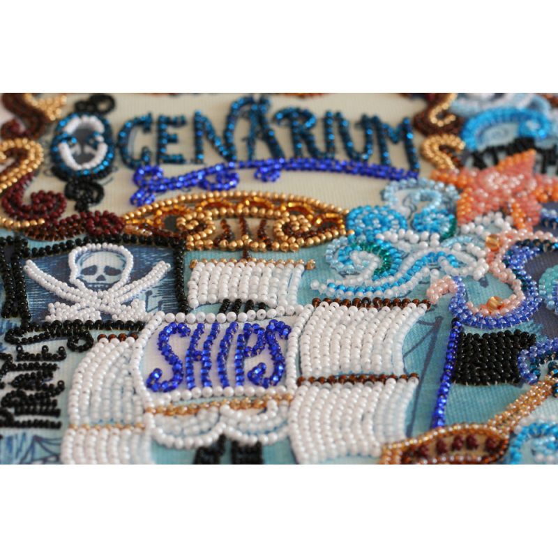 Main Bead Embroidery Kit Secrets of the ocean