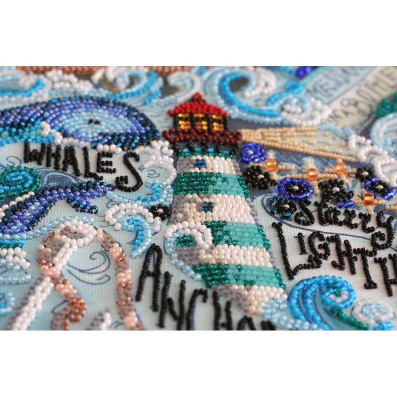 Main Bead Embroidery Kit Secrets of the ocean