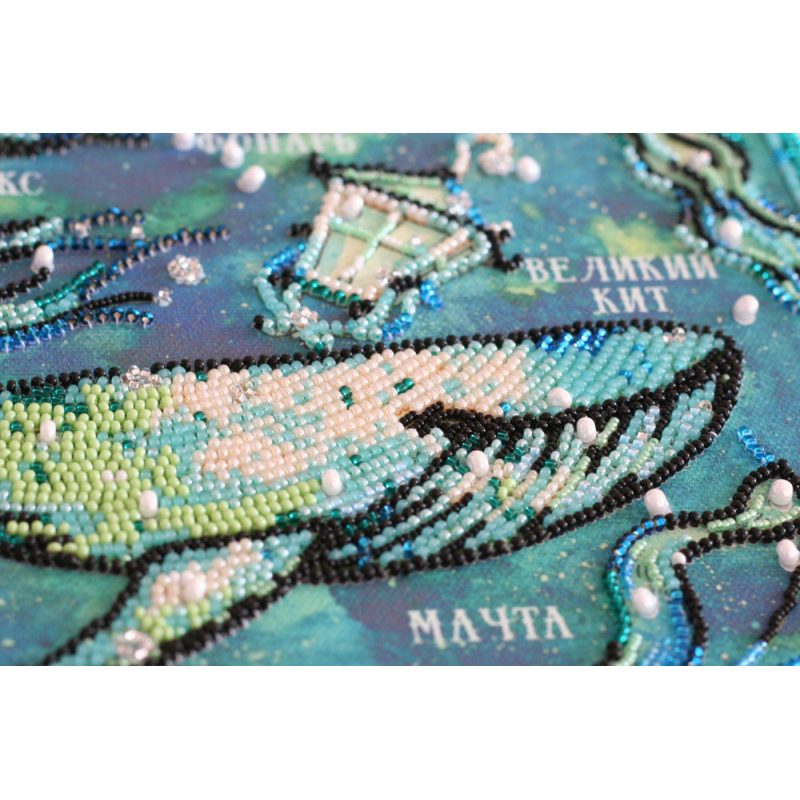 Main Bead Embroidery Kit Non-existent constellation map