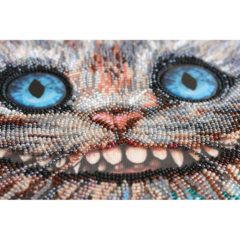 Main Bead Embroidery Kit Cheshire Cat